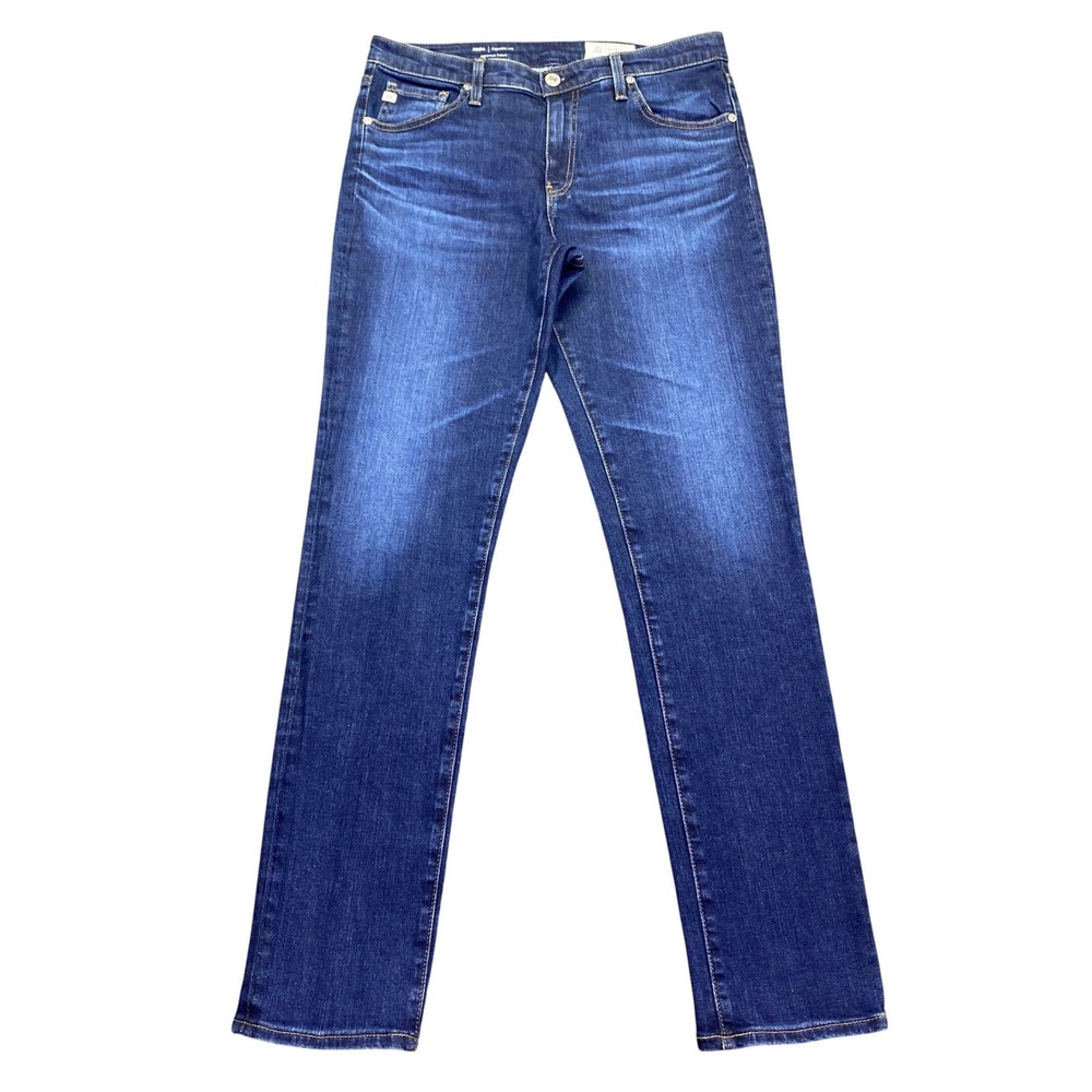 AG Adriano Goldschmied Prima Cigarette Leg Jeans Dark Wash‎ Size 30 Grunge